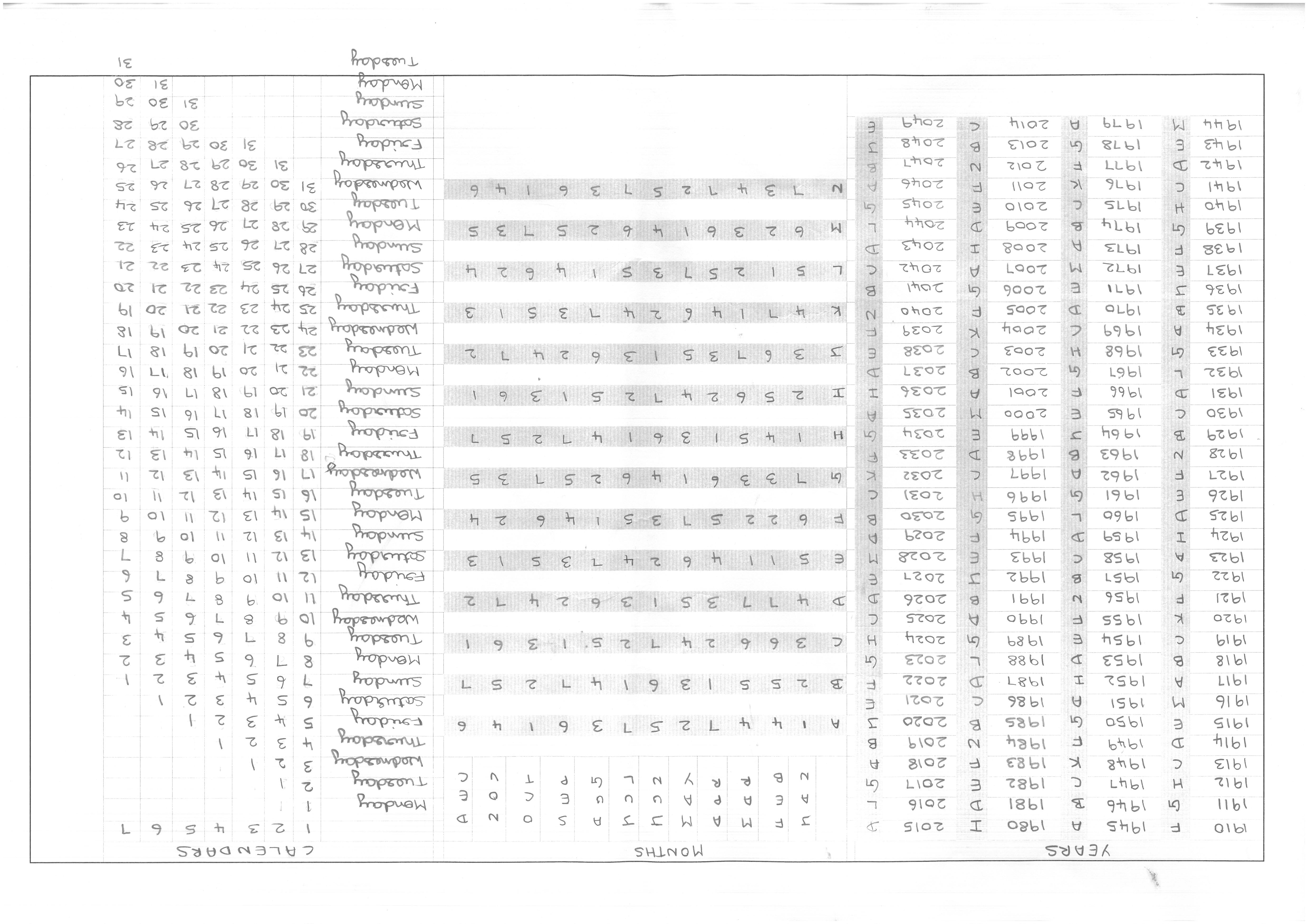 calendar
